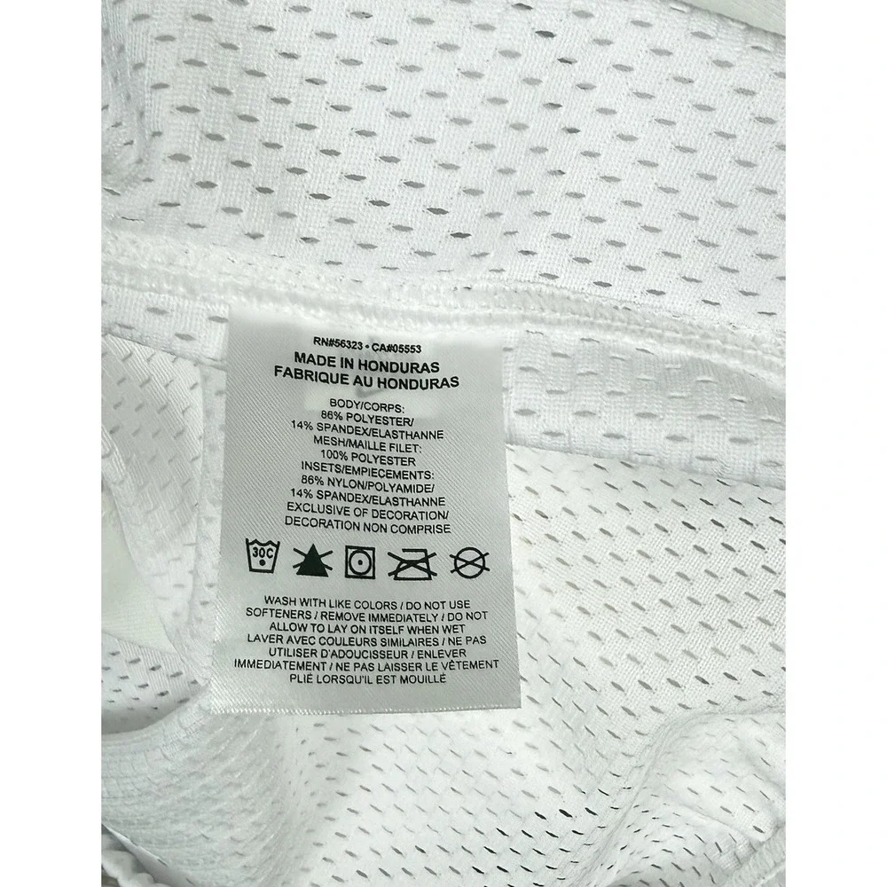 Nike Team Vapor Untouchable‎ Jersey Men's XL White Maroon Vented AO4800 NWT